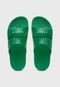 Chinelo Slide Feminino Colorido Fivela Conforto Macia Verão Verde - Marca EVER WAY