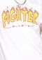 Camiseta Forever 21 Fighter Branca - Marca Forever 21