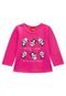 Blusa Infantil Menina Kyly Rosa - Marca Kyly