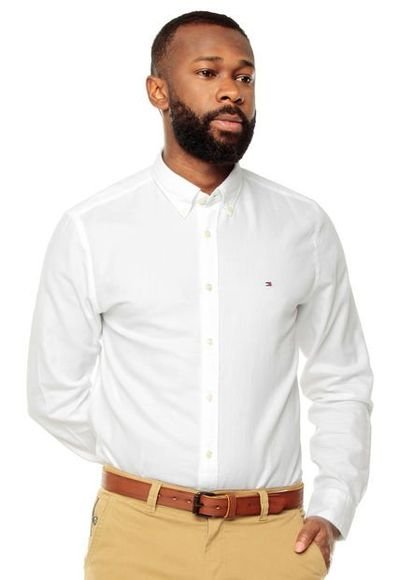 Camisa blanca sale tommy