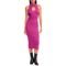 Vestido Canelado Colcci Comfort In24 Rosa Stacy Feminino - Marca Colcci