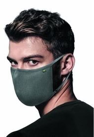 Mascarilla Filtrante Antimicrobiana Lavable Fu Copper Gris Naroo Mask