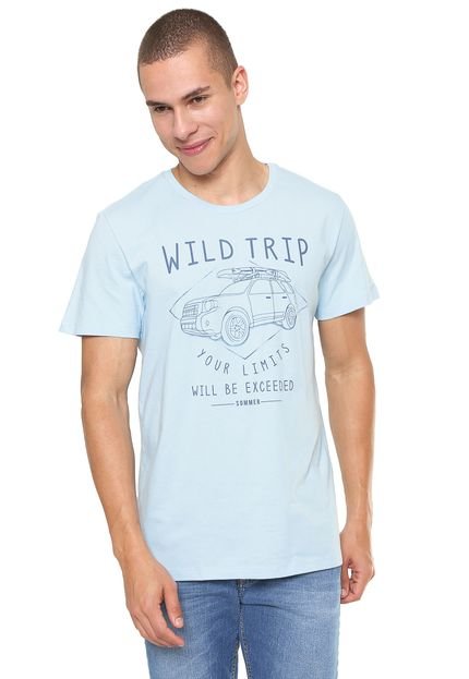 Camiseta Sommer Wild Trip Azul - Marca Sommer