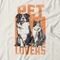 Camiseta Pet Lovers - Off White - Marca Studio Geek 