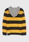 Camiseta Polo Ralph Lauren Infantil Capuz Amarela/Preta - Marca Polo Ralph Lauren