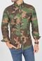 Camisa Polo Ralph Lauren Slim Camuflada Verde - Marca Polo Ralph Lauren