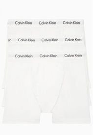Calzoncillos Largos Cotton Stretch 3pk Blanco Calvin Klein