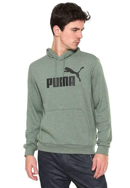 Moletom Fechado Puma Essentials Hoody Verde - Marca Puma