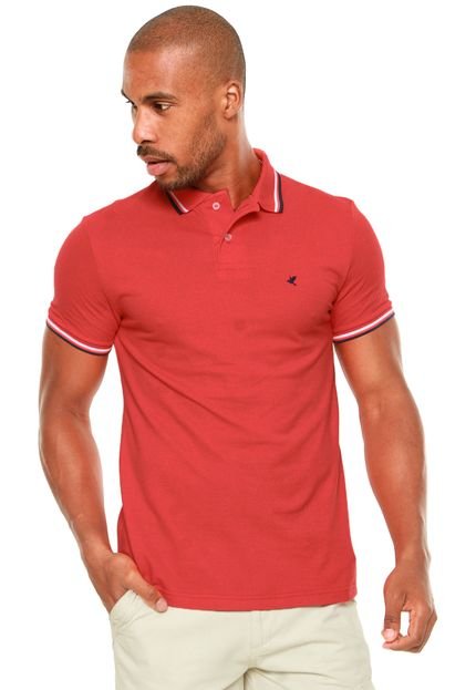 Camisa Polo Malwee Bordado Coral - Marca Malwee