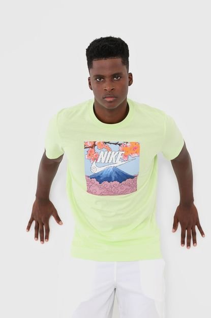 Camiseta Nike Sportswear Nsw Tee Verde - Marca Nike Sportswear