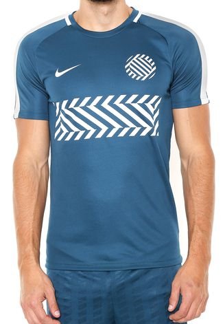 Camiseta Nike Acdmy Top SS GX2 Azul