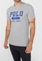 Camiseta Polo Ralph Lauren Logo Cinza - Marca Polo Ralph Lauren