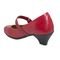 Sapato Social Boneca Fechado Salto Baixo Confort Vermelho - Marca PariShoes
