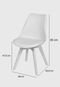 Cadeira Modesti Branco OR Design - Marca Ór Design