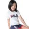 Camiseta Juvenil Fila Letter Premium - Branco - Marca Fila