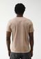 Camiseta Ellus Reta Washed Quality Bege - Marca Ellus