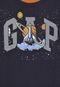 Camiseta Infantil GAP Logo Preta - Marca GAP