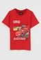 Camiseta Malwee Kids Infantil Carros Vermelha - Marca Malwee Kids