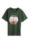 Camiseta Extreme Menino Estampa Verde - Marca Extreme