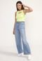 Regata Cropped Calvin Klein Jeans Cut Out Verde - Marca Calvin Klein Jeans