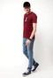 Camiseta Colcci Slim Wanted Vinho - Marca Colcci