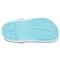 Sandália Crocs Crocband Clog Kids Ice Blue/White - 24 Azul - Marca Crocs