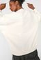 Blusa de Moletom Fechada adidas Performance Karlie Kloss Off-White - Marca adidas Performance
