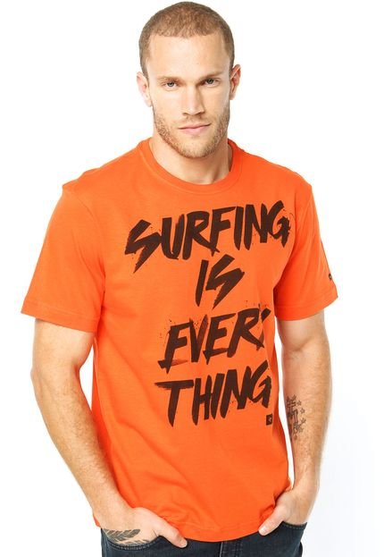 Camiseta Rip Curl Surfing Is Everything Laranja - Marca Rip Curl