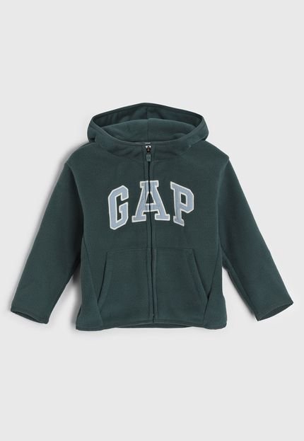 Blusa de Moletom GAP Logo Verde - Marca GAP