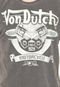Camiseta Von Dutch Kustom Kulture Cinza - Marca Von Dutch 