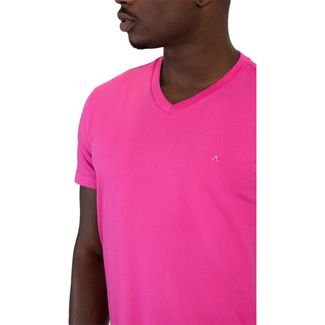 Camiseta Aramis Basic Gola V V23 Rosa Masculino