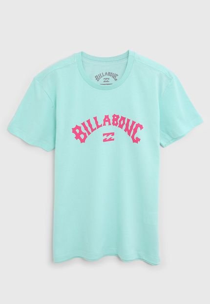 Camiseta Billabong Infantil Lettering Verde - Marca Billabong