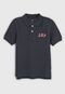 Camisa Polo Infantil GAP Logo Azul-Marinho - Marca GAP