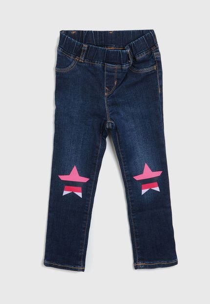 Calça Jeans GAP Menina Estrela Azul - Marca GAP