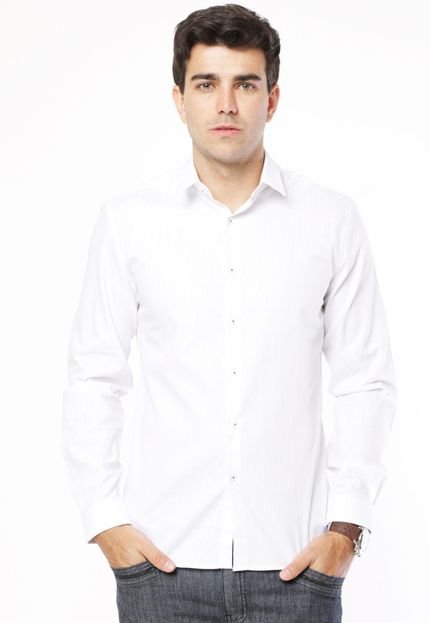 Camisa Social TNG Narrow Branca - Marca TNG