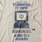 Camiseta Turning It Off And On - Mescla Banana - Marca Studio Geek 