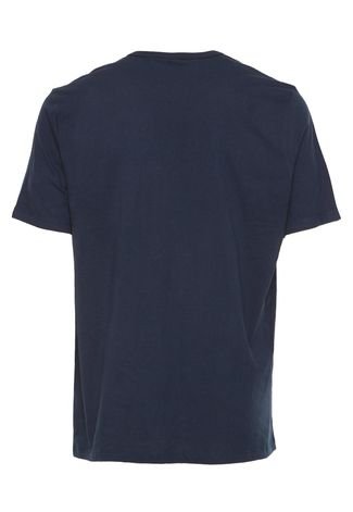 Camiseta WEE! Estampada Azul-Marinho