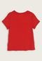 Camiseta Infantil GAP Ursinho Vermelha - Marca GAP