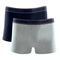 Kit 2 Cueca Boxer Hang Loose Cotton Masculina Cós Elástico  Azul marinho G - Marca Hang Loose