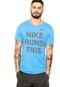 Camiseta Nike Run High Is Real Azul - Marca Nike