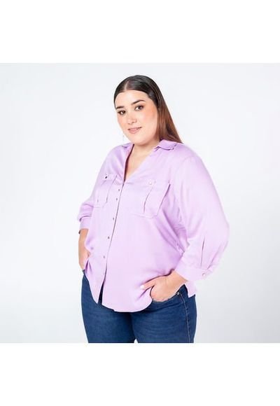 CAMISA TALLAS GRANDES MANGA 3 4 ADRISSA Compra Ahora Dafiti