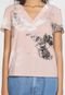 Blusa Gris Estampada Bege - Marca Gris