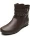 Bota Mooncity Fivela Decorativa Marrom - Marca Mooncity