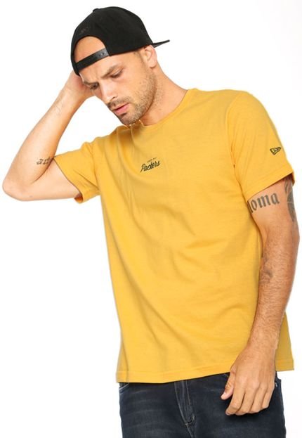 Camiseta New Era Lic 1022 Amarela - Marca New Era
