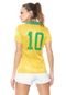 Camisa Polo adidas Originals Brasil Fan W Amarela/Verde - Marca adidas Originals