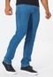 Calça Jeans Masculina Azul Com Elastano Slim Bolsos Casual - Marca Zafina