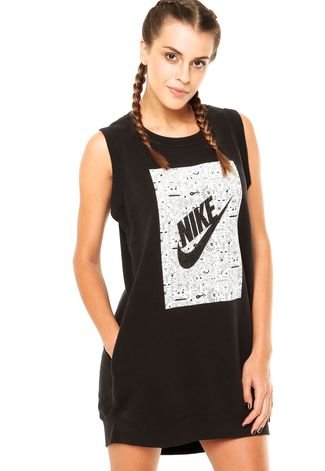 Vestido Nike Sportswear Rally Slvlss Dress-Ftw Preto - Compre