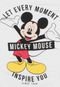 Blusa Disney Menina Mickey Cinza - Marca Disney