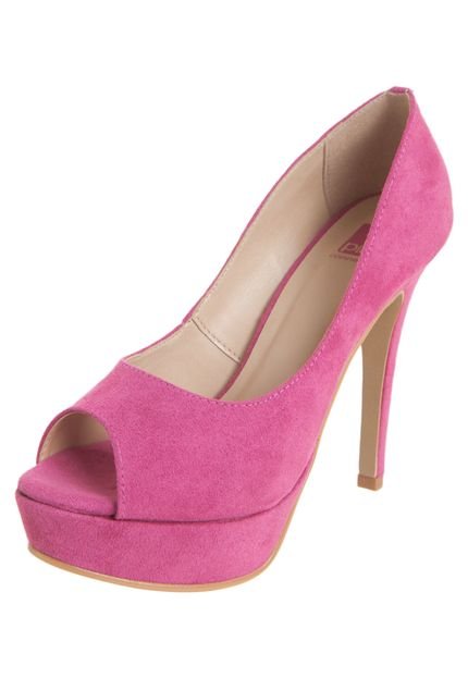 Peep Toe Pink Connetion Elegance Rosa - Marca Pink Connection
