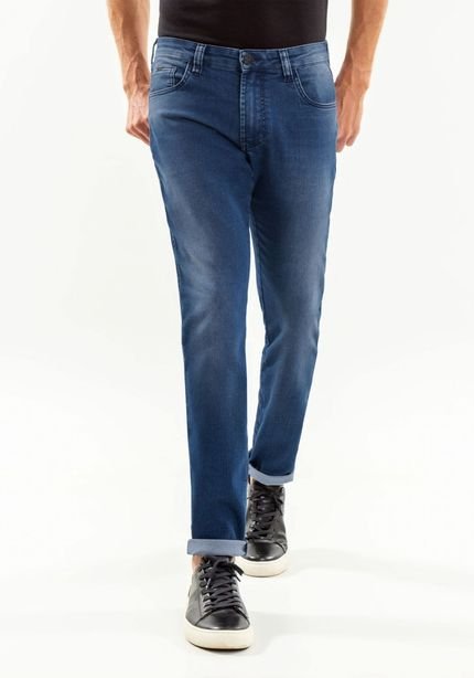 Calça Jeans Masculina slim com Lavagem ecológica - Marca Hangar 33